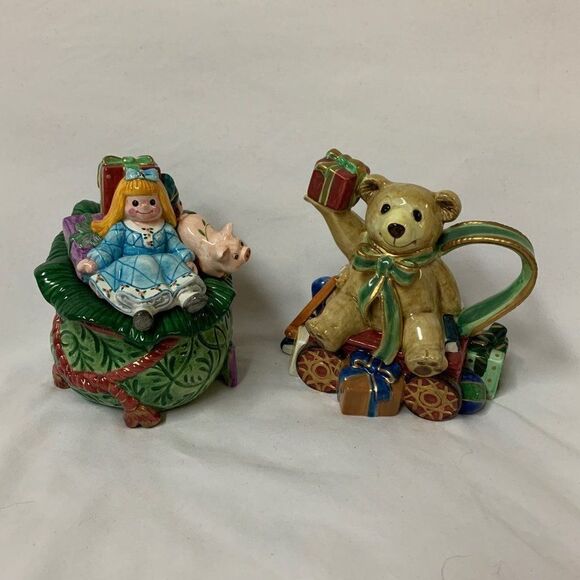 Fitz & Floyd Old Fashioned Christmas Set